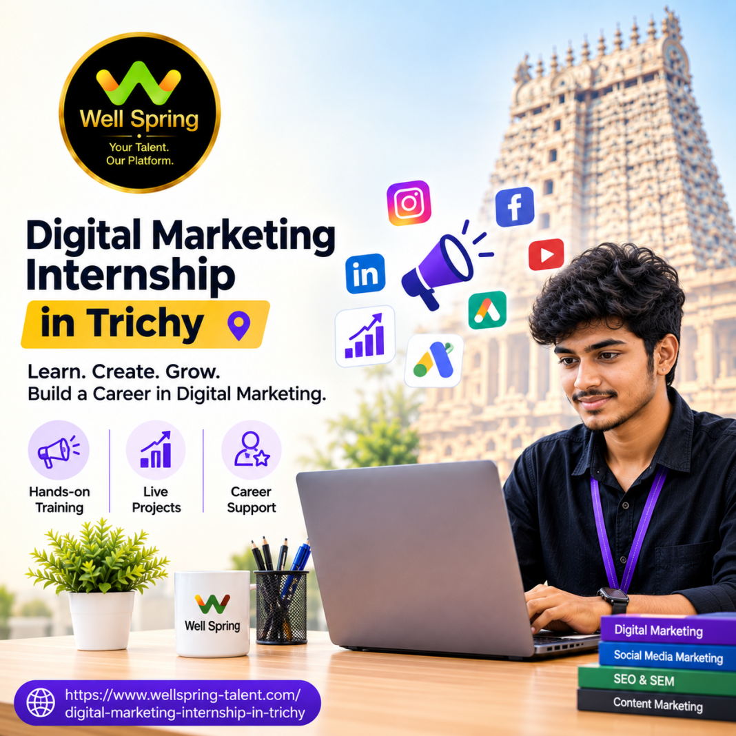 Digital Marketing Internship in Trichy